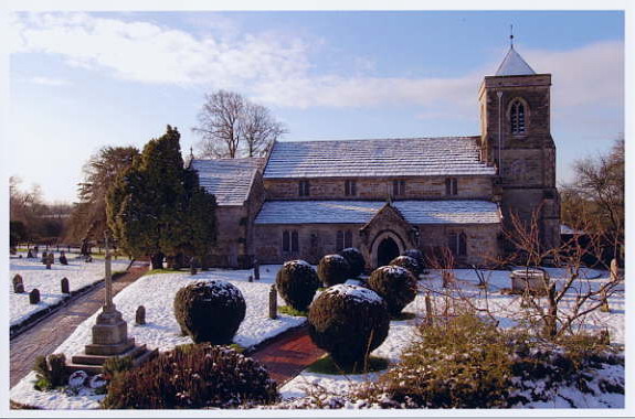 Church in Snow