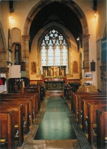 Inside St Thomas à Becket